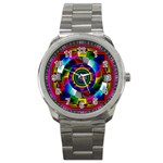 Sri Yantra Sport Metal Watch