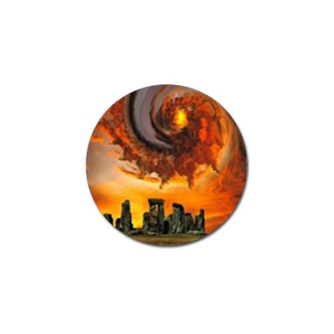  Stonehenge Sunset  Golf Ball Marker (10 pack) from ArtsNow.com Front