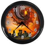  Stonehenge Sunset  Wall Clock (Black)