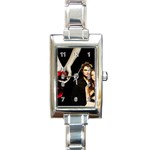 twilight_new_moon_eclipse-7379 Rectangular Italian Charm Watch