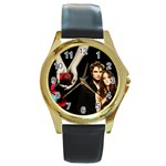 twilight_new_moon_eclipse-7379 Round Gold Metal Watch