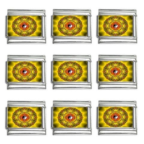 YinYang 9mm Italian Charm (9 pack) from ArtsNow.com Front