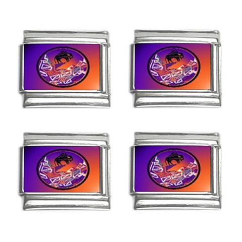 Comanche 9mm Italian Charm (4 pack) from ArtsNow.com Front