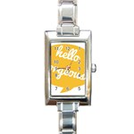 Lego Girl Rectangular Italian Charm Watch