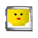 Lego Girl Mega Link Italian Charm (18mm)