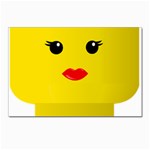 Lego Girl Postcards 5  x 7  (Pkg of 10)