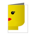 Lego Girl Mini Greeting Card