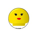 Lego Girl Hat Clip Ball Marker (4 pack)