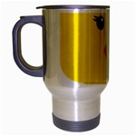 Lego Girl Travel Mug (Silver Gray)