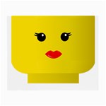 Lego Girl Glasses Cloth (Small)