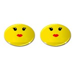 Lego Girl Cufflinks (Oval)