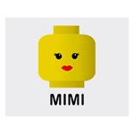 Lego Girl 8  x 10  Desktop Photo Plaque