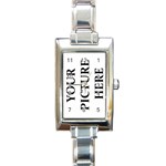 Personalize Rectangular Italian Charm Watch