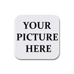 Personalize Rubber Square Coaster (4 pack)