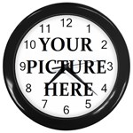 Personalize Wall Clock (Black)