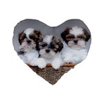 Personalize 16  Premium Heart Shape Cushion 