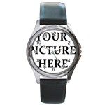 Personalize Round Metal Watch