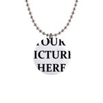 Personalize 1  Button Necklace