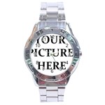 Personalize Stainless Steel Analogue Men’s Watch