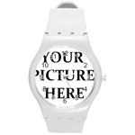 Personalize Round Plastic Sport Watch Medium