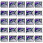 Crop Circle Abstract 9mm Italian Charm (25 pack)