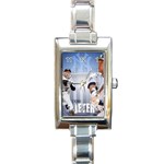 Derek Jeter New York Yankees 16597807 1024 768 Rectangular Italian Charm Watch