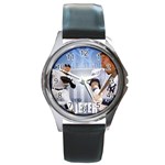 Derek Jeter New York Yankees 16597807 1024 768 Round Metal Watch