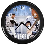 Derek Jeter New York Yankees 16597807 1024 768 Wall Clock (Black)