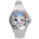 Derek Jeter New York Yankees 16597807 1024 768 Round Plastic Sport Watch Large