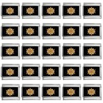 Water Harmony 9mm Italian Charm (25 pack)