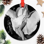 Marilyn Monroe Grayscale 4935x6600 Wallpaper Wallpaperswa Com 98 Ornament (Round)