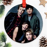 5 Seconds Of Summer Instagram Ornament (Round)