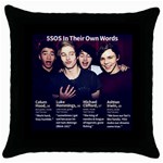 5 Seconds Of Summer Instagram Throw Pillow Case (Black)