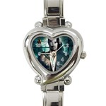 Images (1) Heart Italian Charm Watch