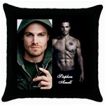 ARROW THROW PILLOW CASE Throw Pillow Case (Black)