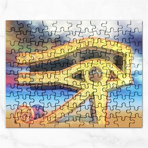 Horus Eye1 Jigsaw Puzzle (Rectangular) from ArtsNow.com Front
