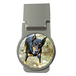 doberman pinscher Money Clip (Round)