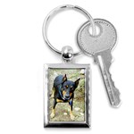 doberman pinscher Key Chain (Rectangle)