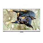 doberman pinscher Business Card Holder