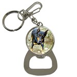 doberman pinscher Bottle Opener Key Chain