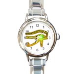 Horus Eye2 Round Italian Charm Watch