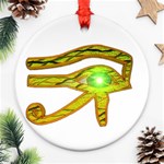 Horus Eye2 Ornament (Round)