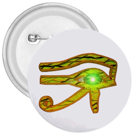Horus Eye2 3  Button from ArtsNow.com Front