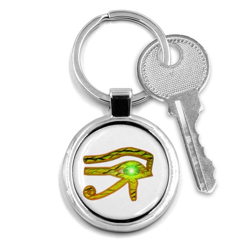Horus Eye2 Key Chain (Round) from ArtsNow.com Front