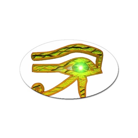 Horus Eye2 Sticker (Oval) from ArtsNow.com Front