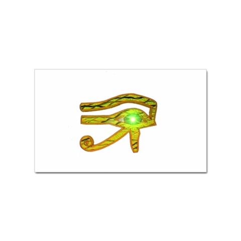 Horus Eye2 Sticker (Rectangular) from ArtsNow.com Front