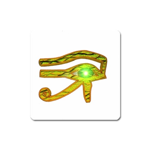 Horus Eye2 Magnet (Square) from ArtsNow.com Front