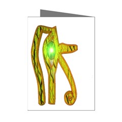 Horus Eye2 Mini Greeting Cards (Pkg of 8) from ArtsNow.com Left
