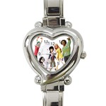 898bdfe94e056421bffd132a4788a890 Heart Italian Charm Watch