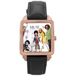 898bdfe94e056421bffd132a4788a890 Rose Gold Leather Watch 